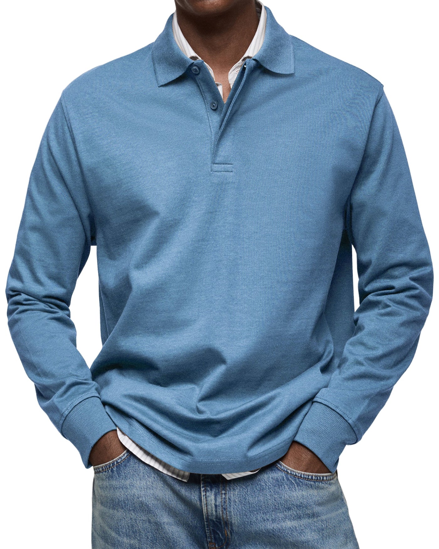 Alviero | Long-Sleeve Polo