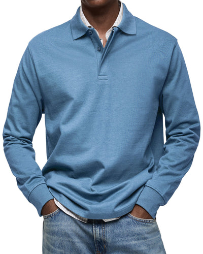Alviero | Long-Sleeve Polo