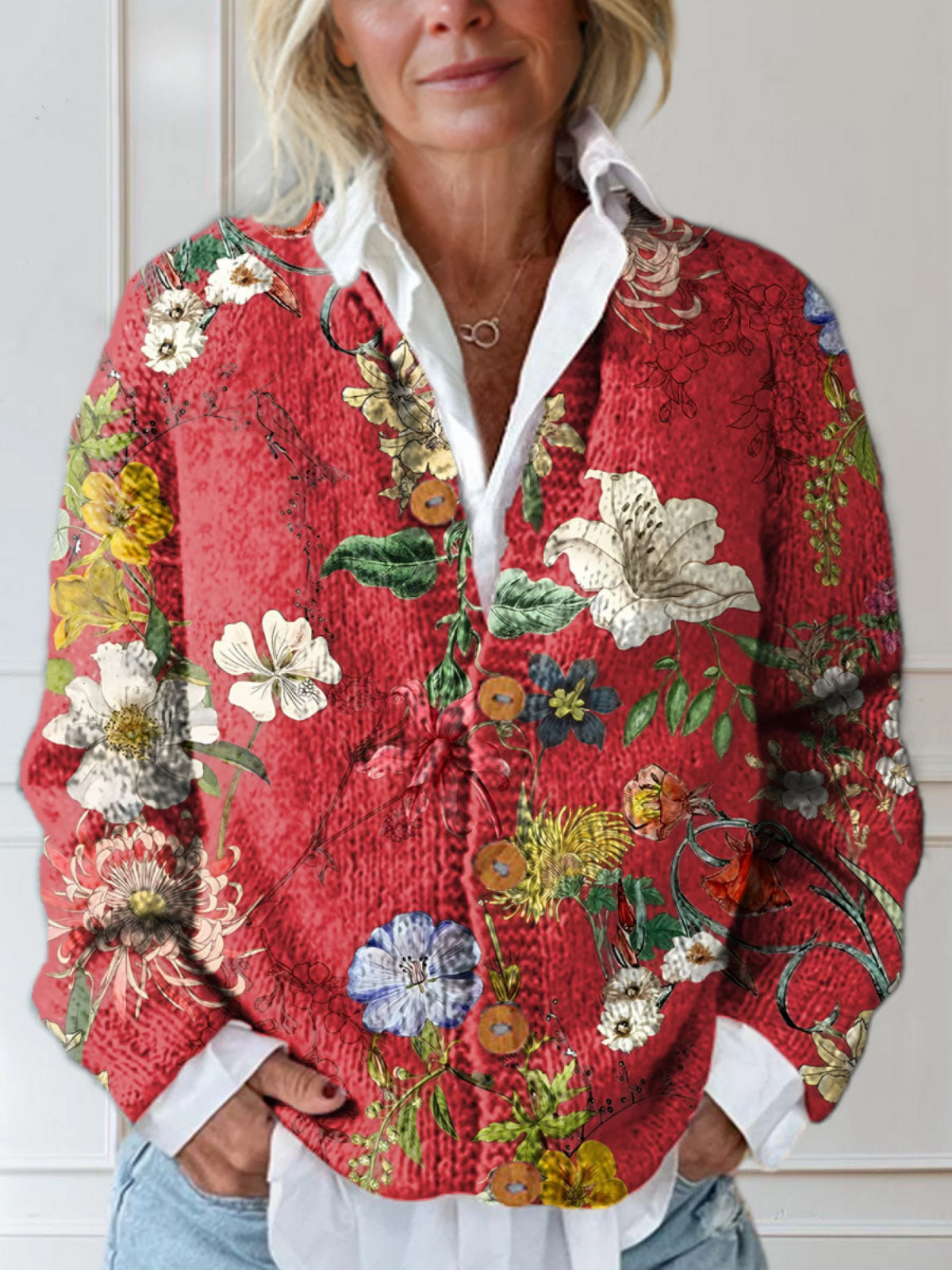 Annie | Floral Cardigan