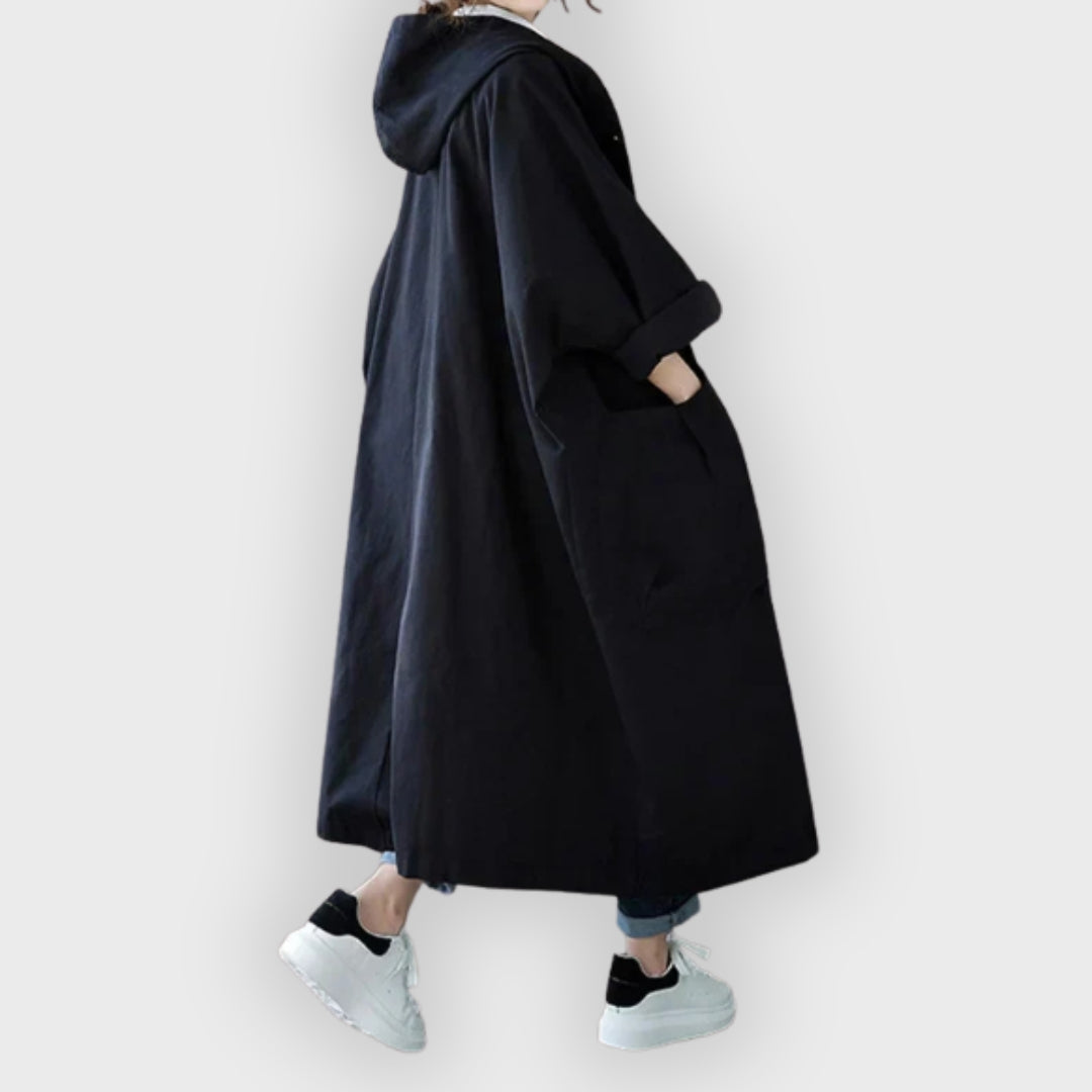 Beatrice | Long Waterproof Trench Coat