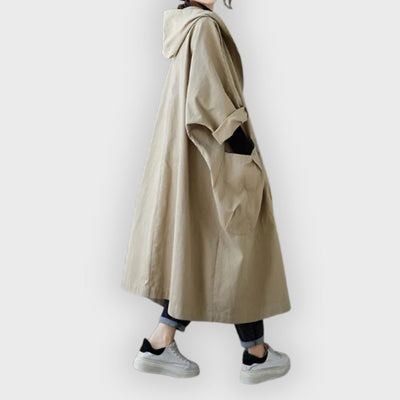 Beatrice | Long Waterproof Trench Coat