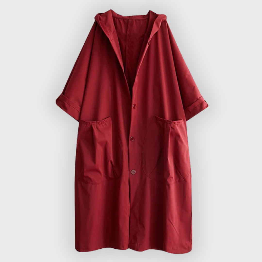 Beatrice | Long Waterproof Trench Coat
