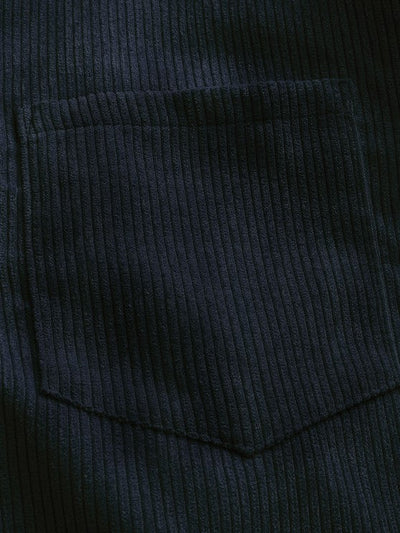 Corvin | Men’s Half Button Corduroy Shirt