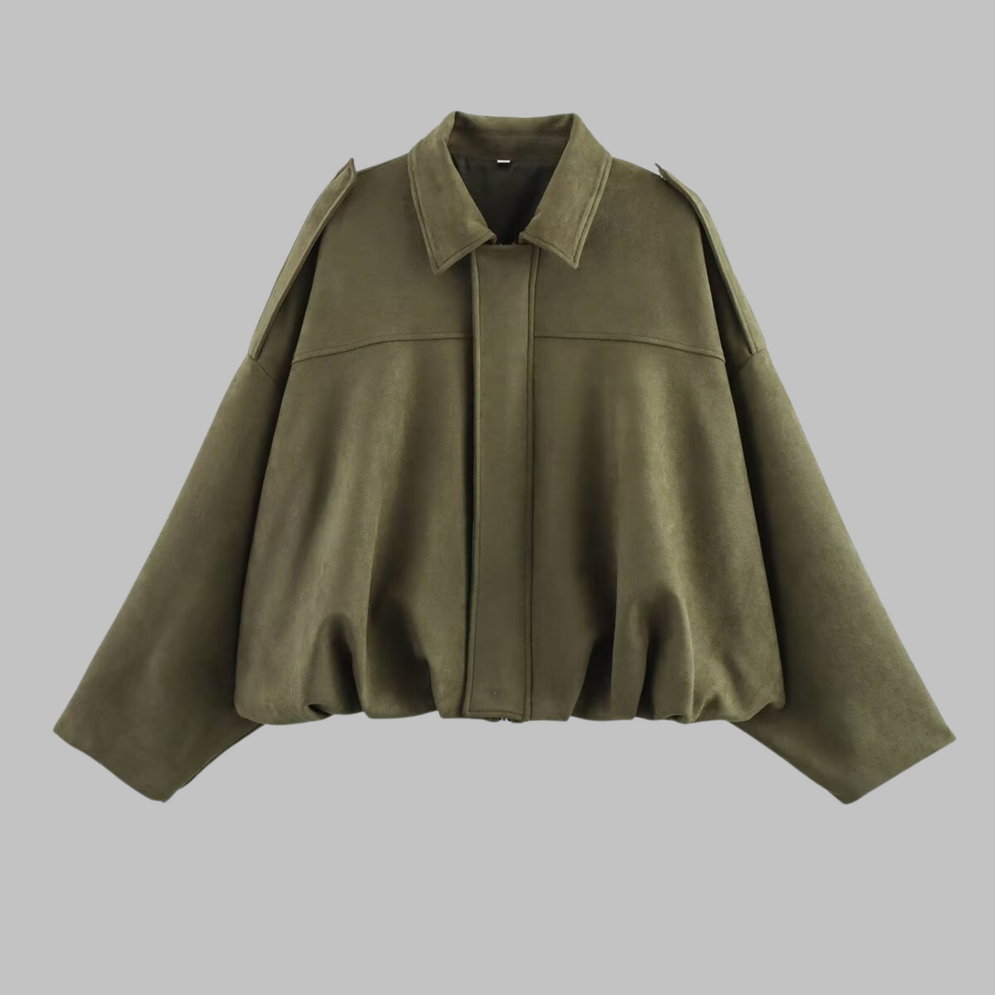 Xuan | Comfy Loose Fit Military Jacket