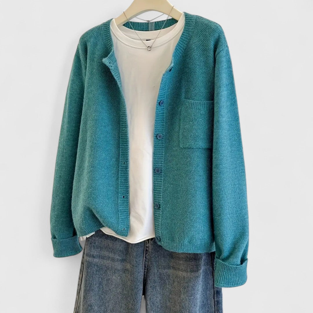 Elaine | Casual Button-Up Cardigan