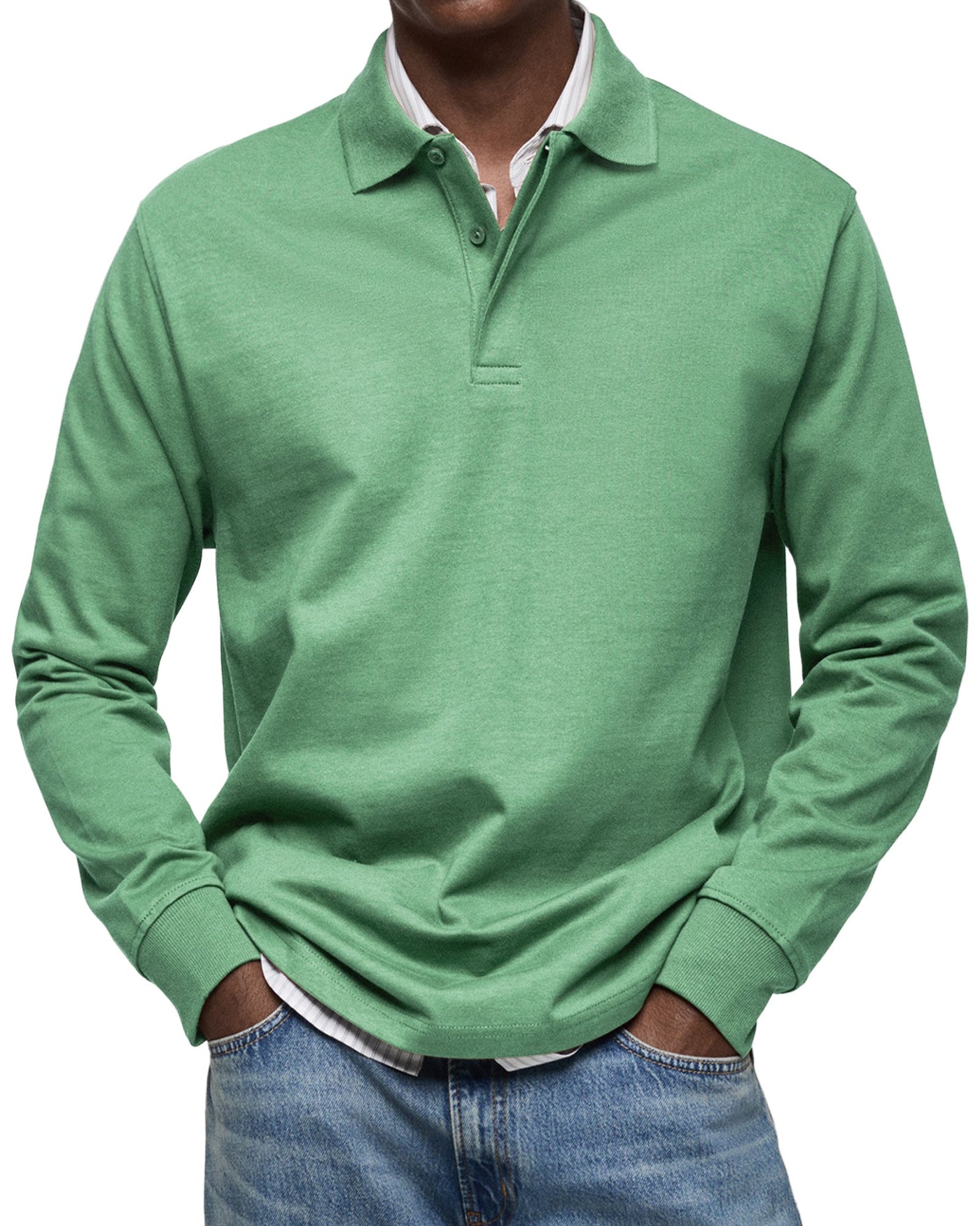 Alviero | Long-Sleeve Polo