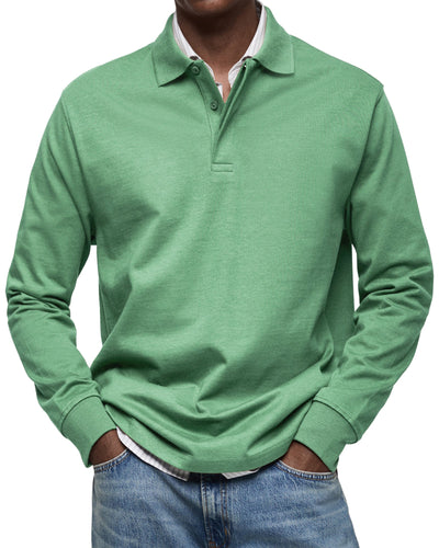 Alviero | Long-Sleeve Polo
