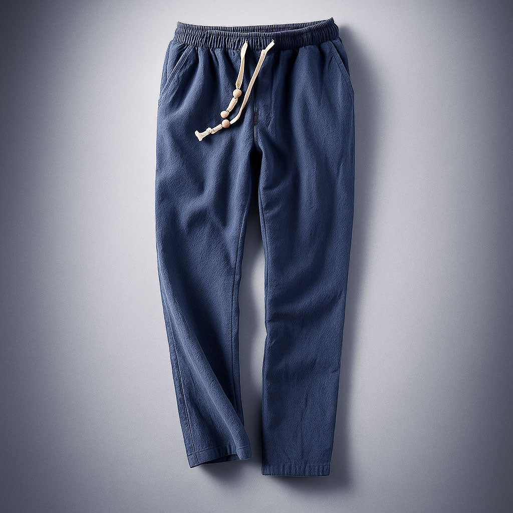 Celino | Cotton Drawstring Trousers