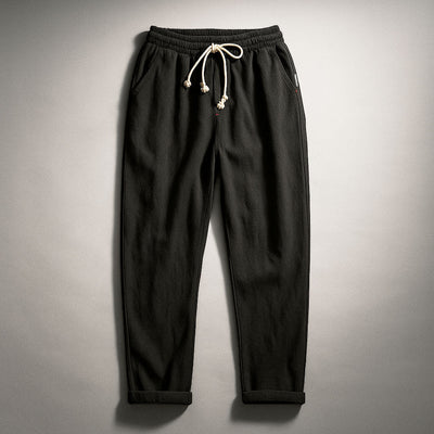 Celino | Cotton Drawstring Trousers