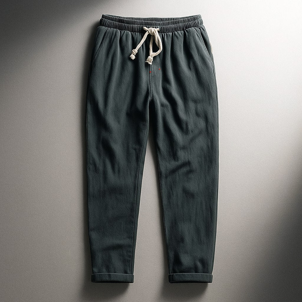 Celino | Cotton Drawstring Trousers