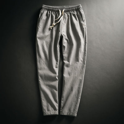 Celino | Cotton Drawstring Trousers