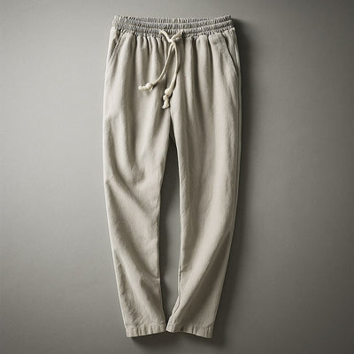 Celino | Cotton Drawstring Trousers