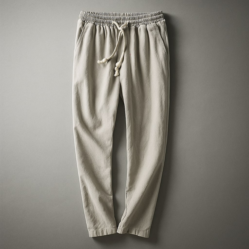 Celino | Cotton Drawstring Trousers