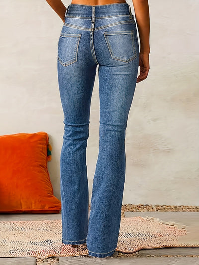 Ivyra | High-Waisted Flared Jeans