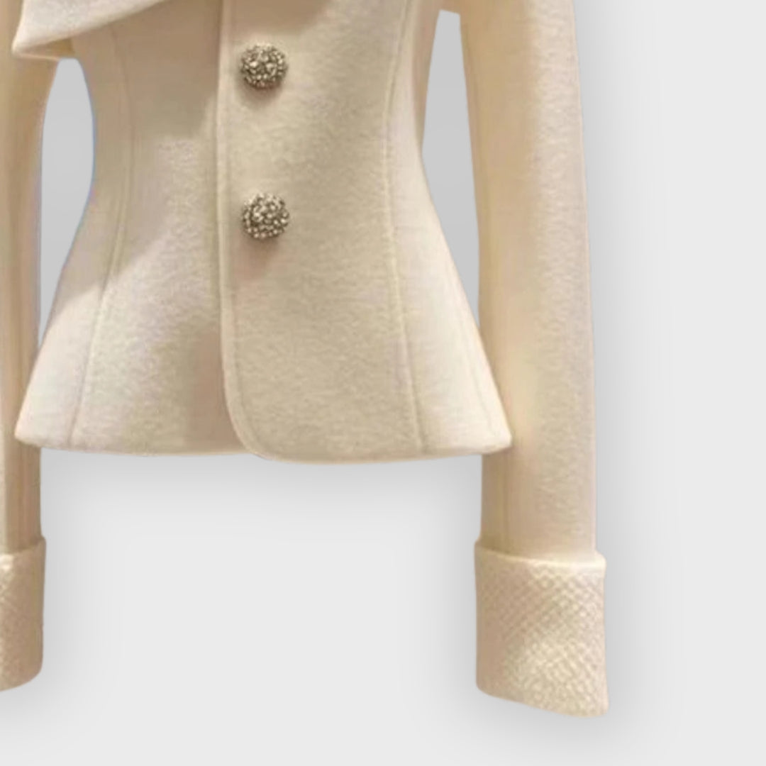 Lola | Asymmetric Buttoned Blazer