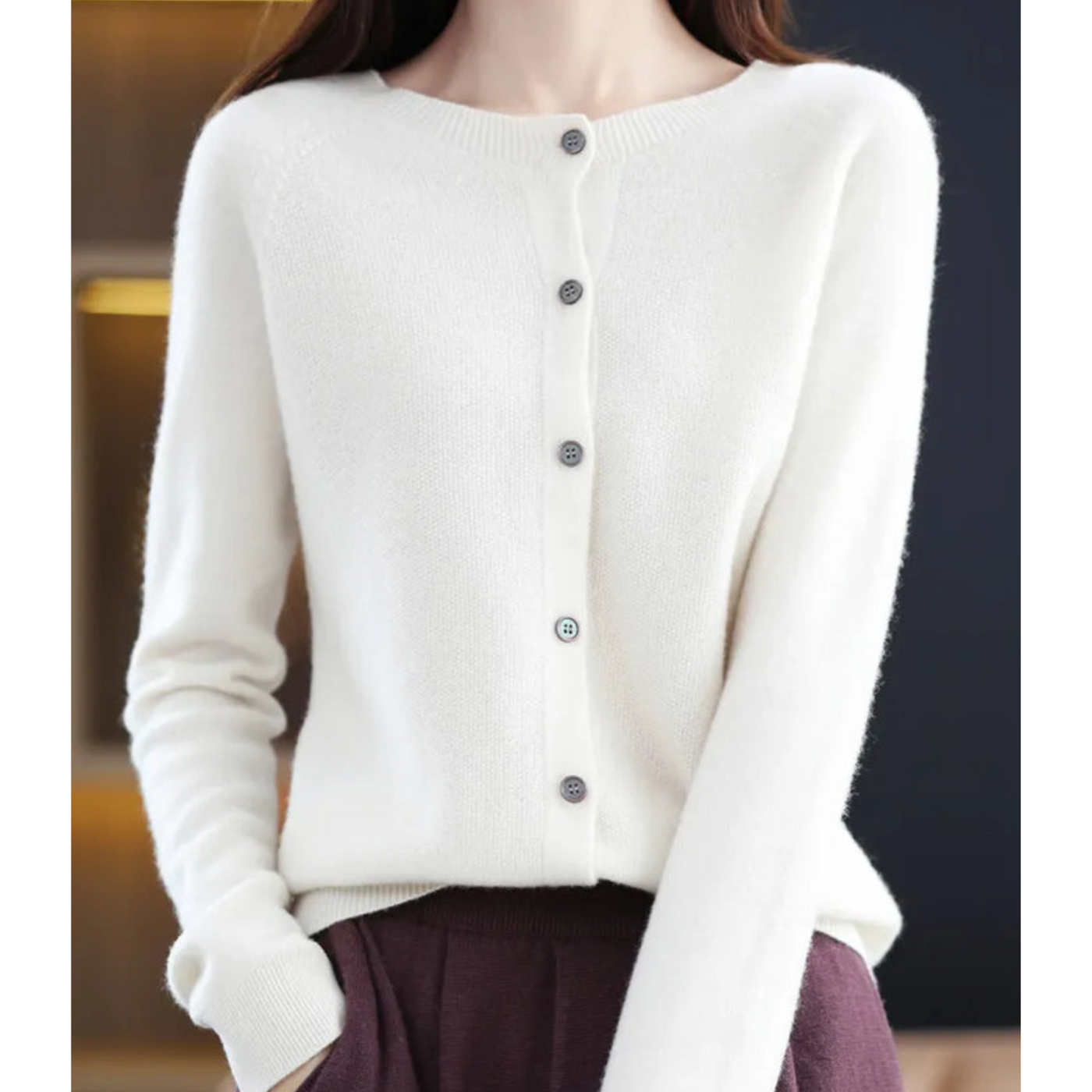 Anna | Wool O-Neck Sweater