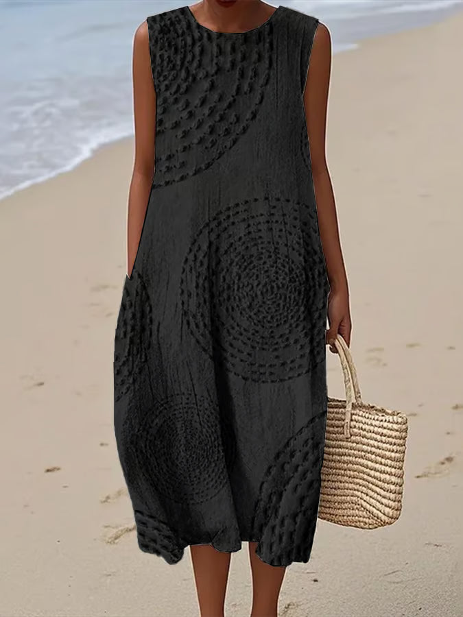 Indy | Sleeveless Long Summer Dress