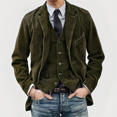 Darel Vintage Jacket & Waistcoat | Classic Style with Modern Edge