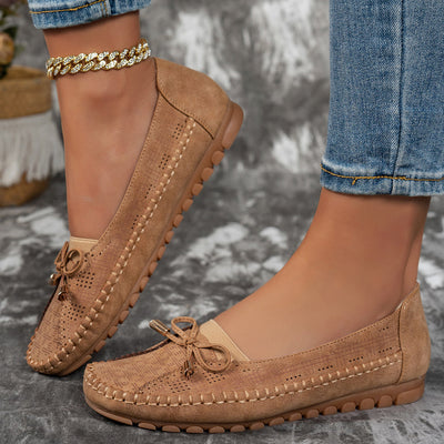 Rosa | Leather orthopedic shoes, lightweight, non-slip