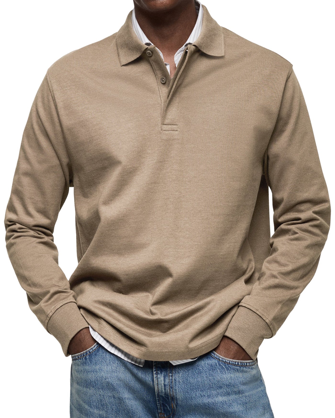 Alviero | Long-Sleeve Polo
