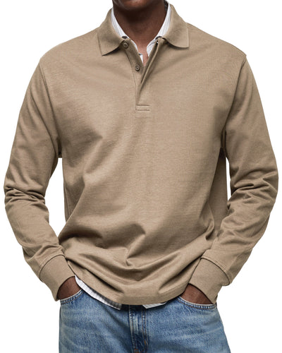 Alviero | Long-Sleeve Polo