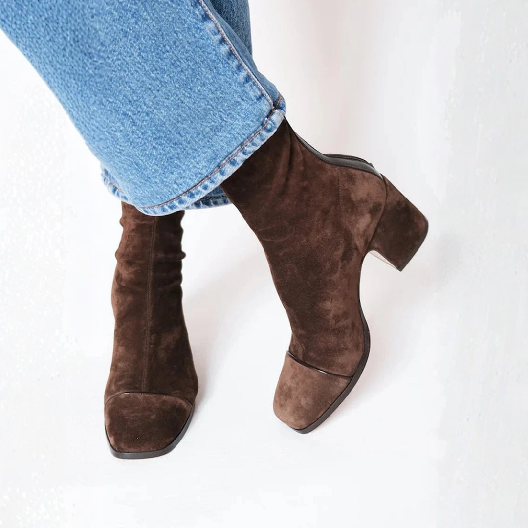 Yvonne | Elegant Comfort Heel Boots