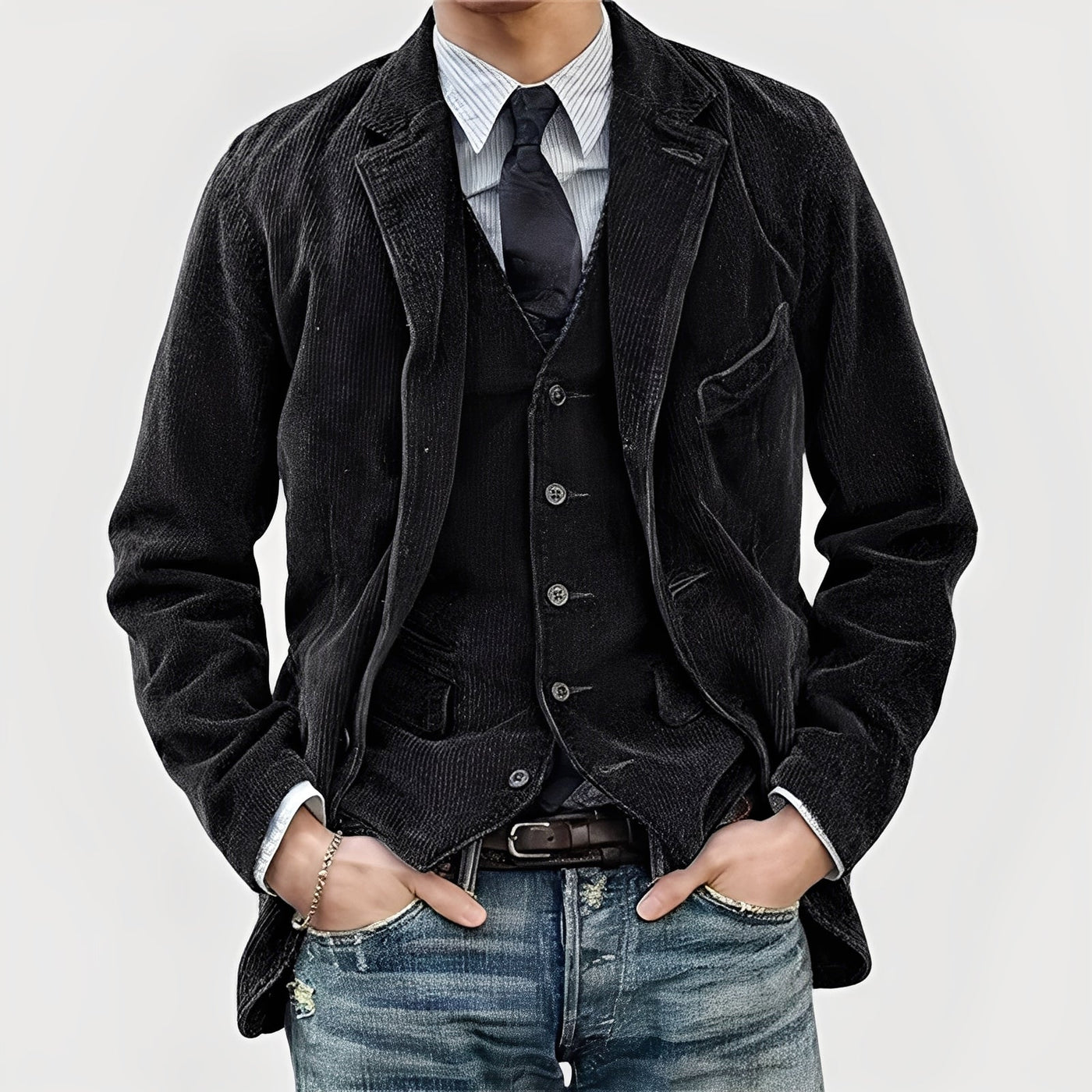 Darel Vintage Jacket & Waistcoat | Classic Style with Modern Edge
