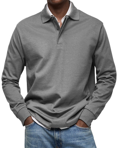 Alviero | Long-Sleeve Polo