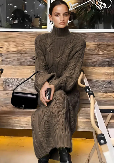 Isla | Long Knit Dress