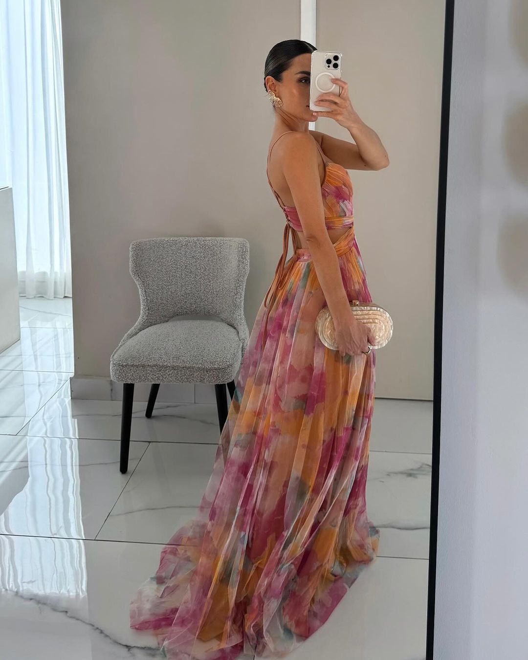 Elara- Floral Maxi Dress