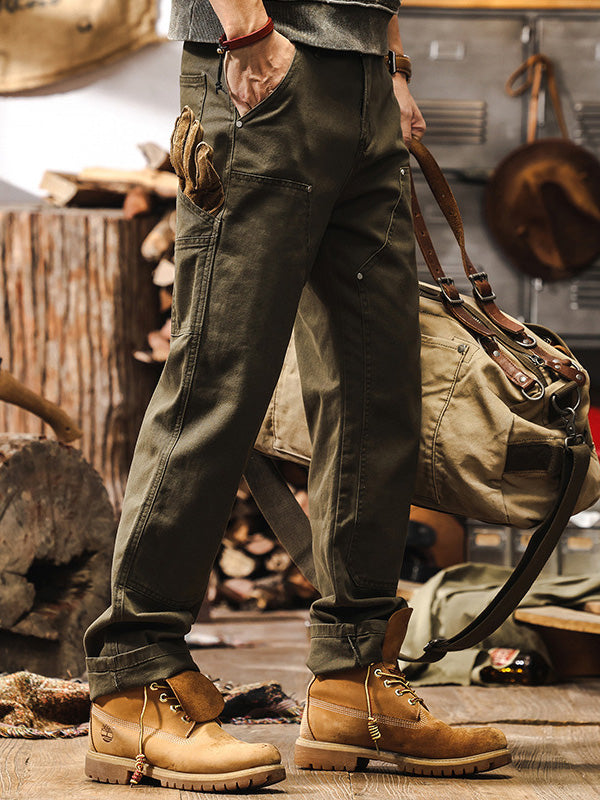 Jasper | Rugged Straight Leg Pants