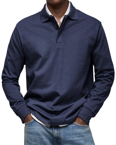 Alviero | Long-Sleeve Polo