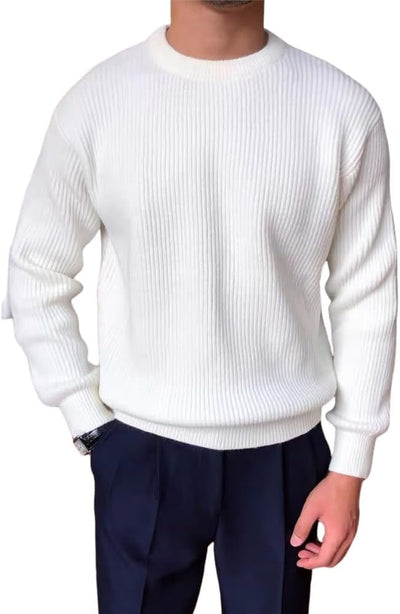 Ben | Premium Textured Shoulder Knit Jumper