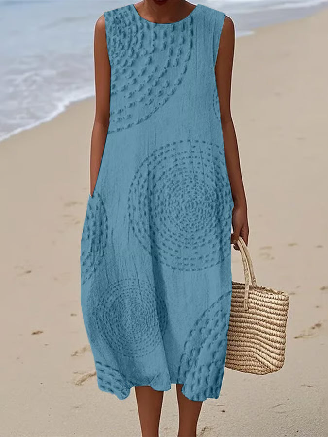 Indy | Sleeveless Long Summer Dress