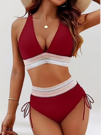 Aurelia | Sculpting Bikini Set with High Waist