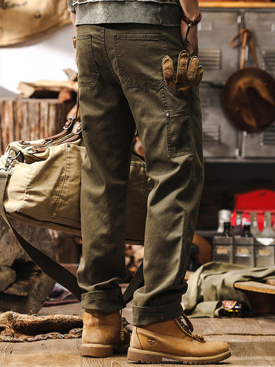 Jasper | Rugged Straight Leg Pants