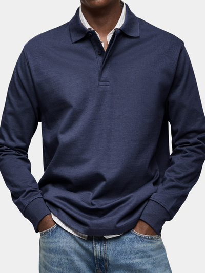 Alviero | Long-Sleeve Polo