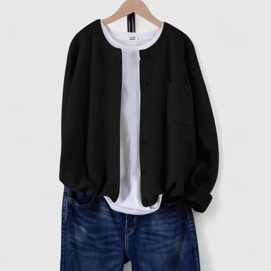 Elaine | Casual Button-Up Cardigan