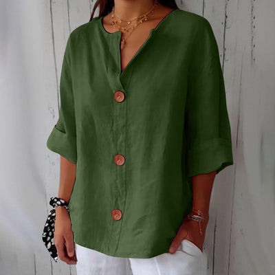 Elara | Relaxed Linen Shirt