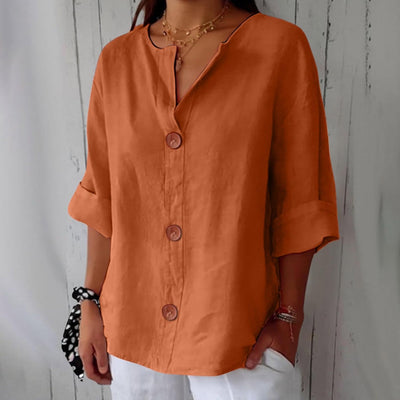 Elara | Relaxed Linen Shirt