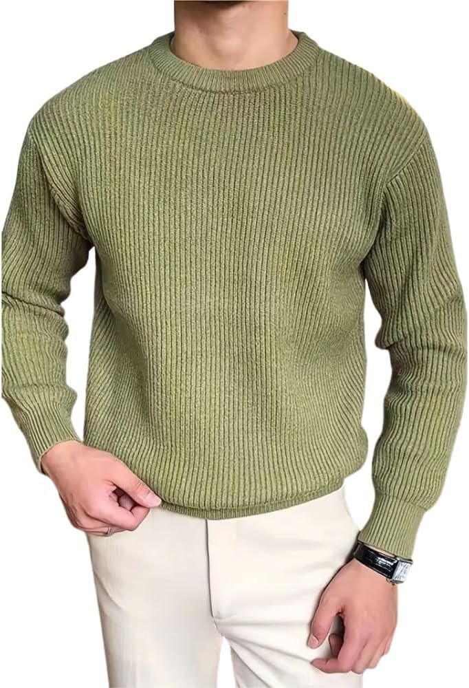 Ben | Premium Textured Shoulder Knit Jumper