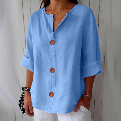 Elara | Relaxed Linen Shirt