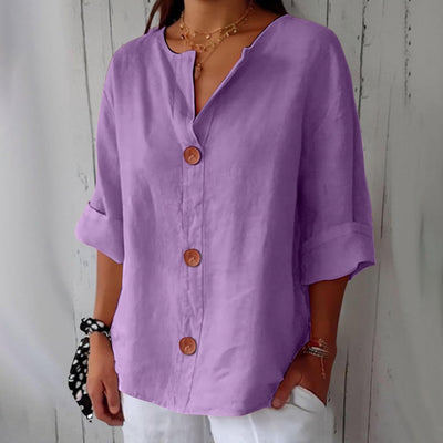 Elara | Relaxed Linen Shirt