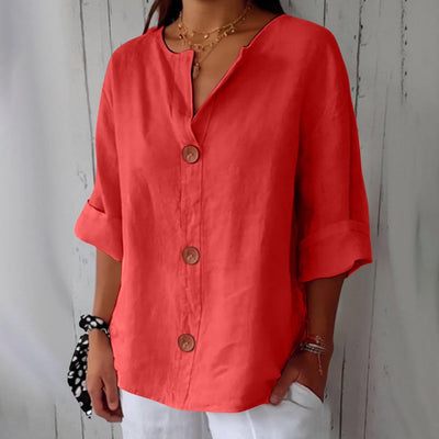 Elara | Relaxed Linen Shirt