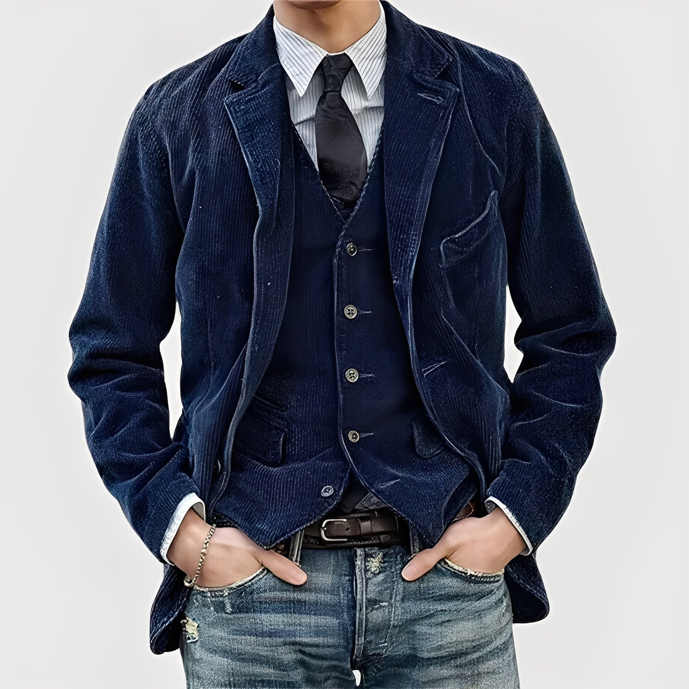 Darel Vintage Jacket & Waistcoat | Classic Style with Modern Edge