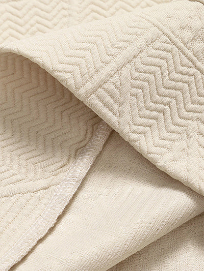 Eden | Men's Textured Vintage Jacquard Crewneck Sweatshirt