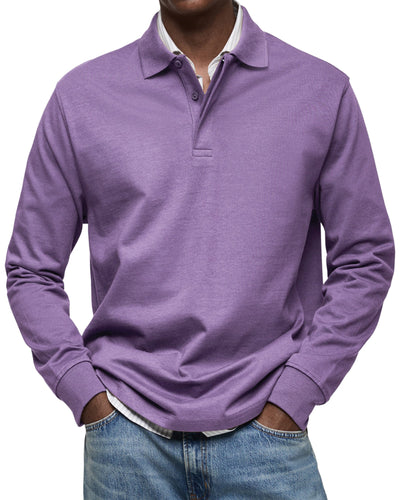 Alviero | Long-Sleeve Polo