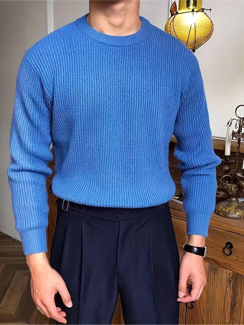 Ben | Premium Textured Shoulder Knit Jumper