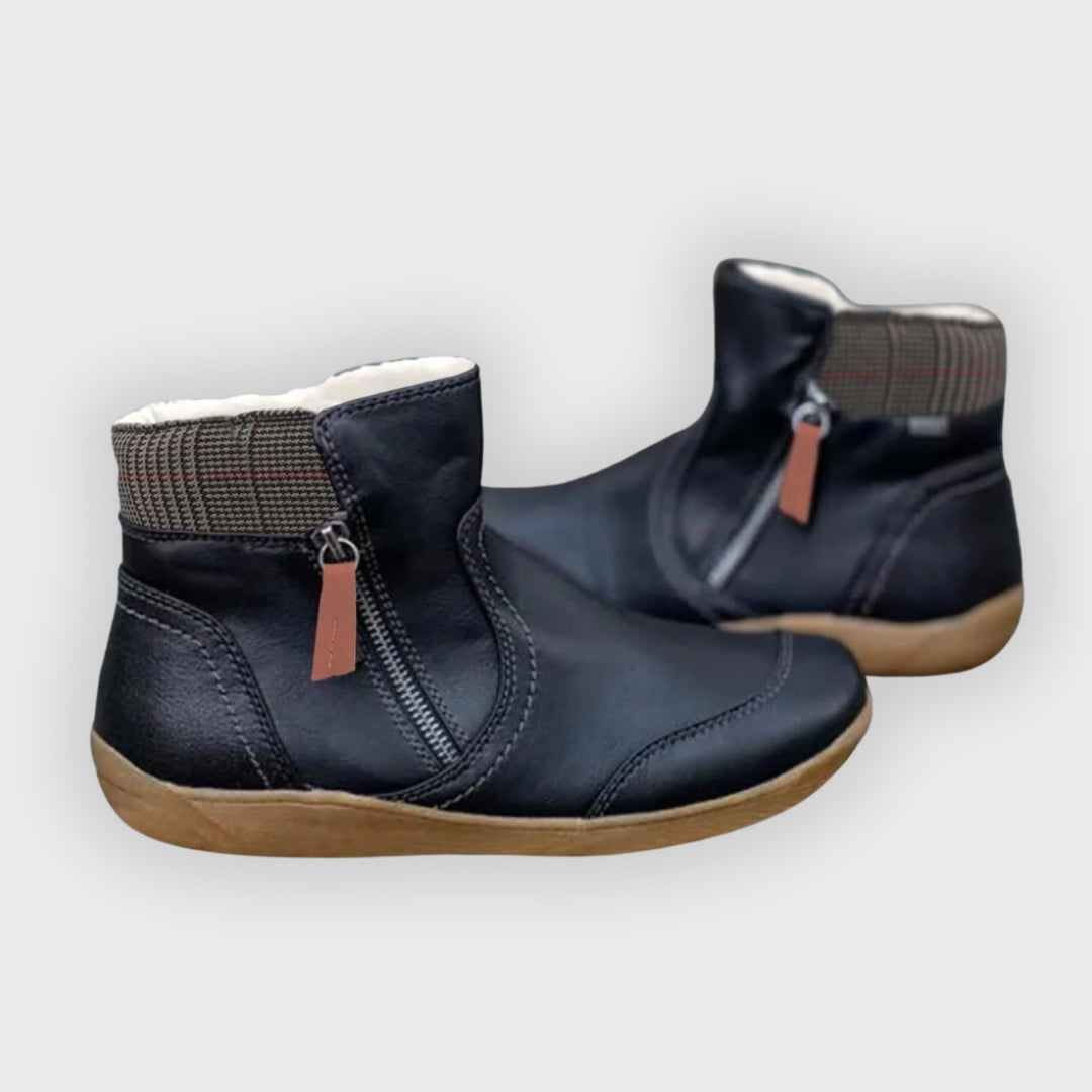 George | Waterproof Orthopedic Leather Boots with Slip-Resistant Sole