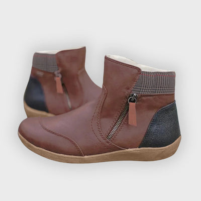 George | Waterproof Orthopedic Leather Boots with Slip-Resistant Sole